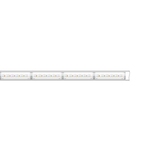 Klus LED strip - 1,67cm breed, 500cm lengte - 24Vdc - 15,3W LED per meter - 384 LEDs per meter - IP65 - RGB+W