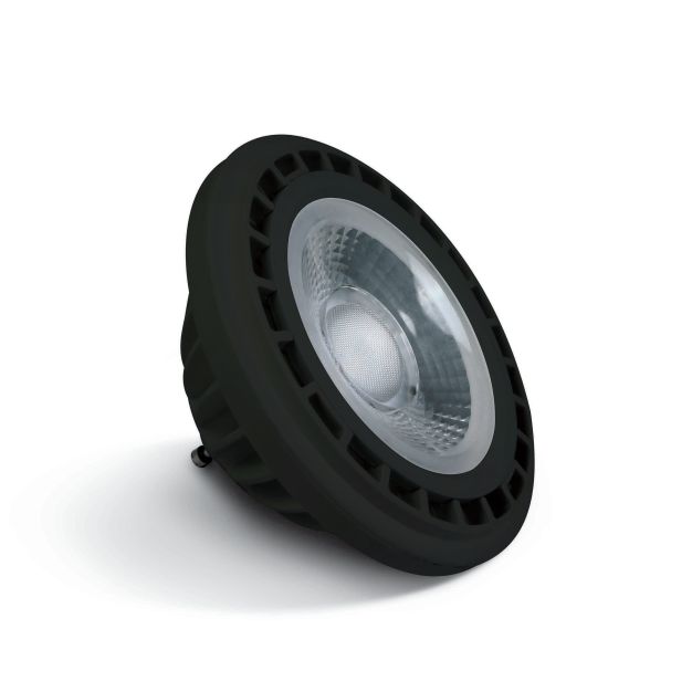 ONE Light R111 GU10 LED - Ø 11,1 x 6,9 cm - GU10 - 13W niet dimbaar - zwart - 4000K