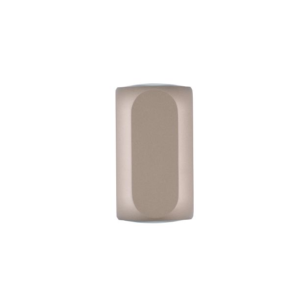 Nova Luce Elli - wandlamp - 10,5 x 6 cm - 8W LED incl. - Moca-koffie en mat zwart