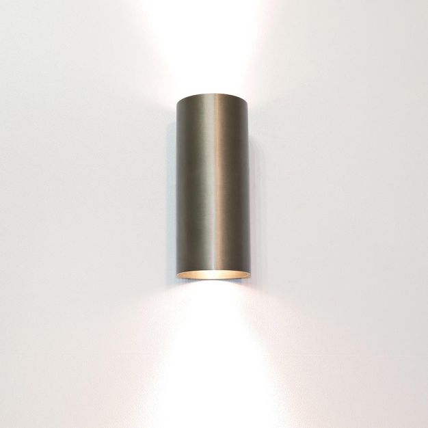 Artdelight Roulo2 - wandlamp - Ø 6,4 x 15,4 cm - antiek brons