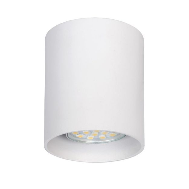 Lucide Bodi round - opbouwspot - Ø 8 x 9,5 cm - wit