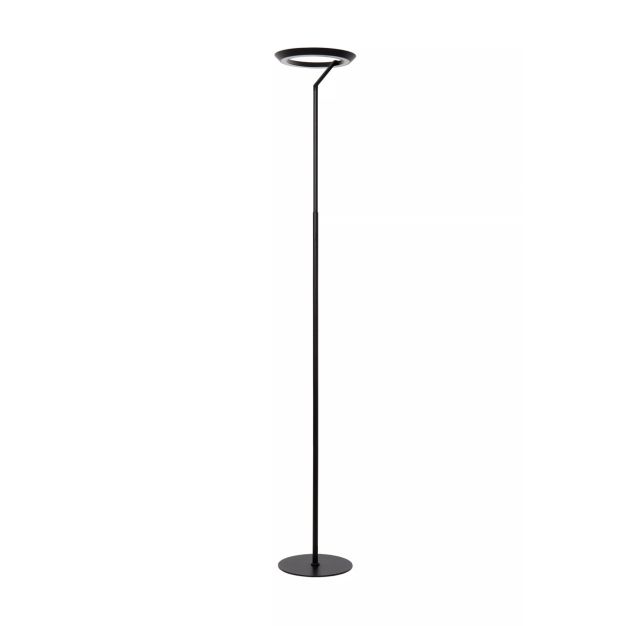 Lucide Celeste - staanlamp - Ø 28 x 174 cm - 21W dimbare LED incl. - zwart