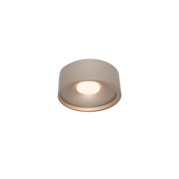 Artdelight Orlando - plafondverlichting - Ø 14 x 5 cm - 10W dimbare LED incl. - champagne