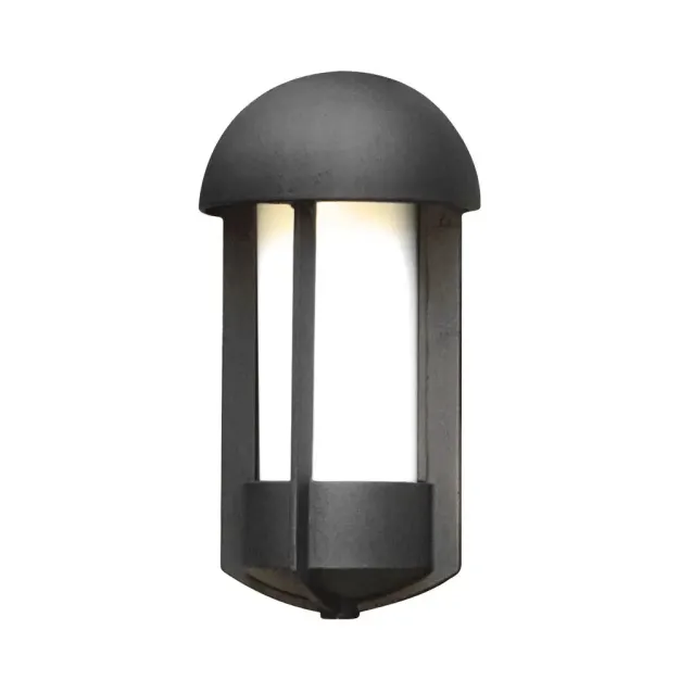 Konstsmide Tyr - buiten wandlamp - 20 x 13 x 38 cm - IP23 - zwart en wit