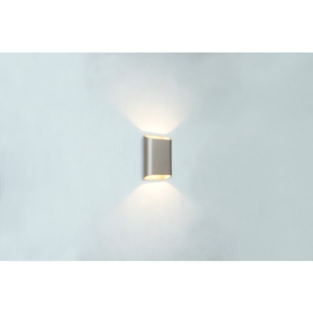 Artdelight Diaz Small - wandverlichting - 4 x 10 x 15 cm - 2 x 3W LED incl. - IP54 - champagne