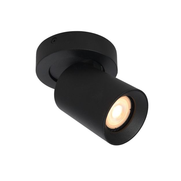 Artdelight Megano Round - opbouwspot - Ø 10 x 11,3 cm - zwart