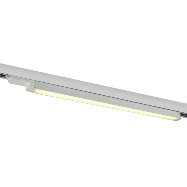 ONE Light LED Linear Track Light - 3-fase railsysteem - 65 x 3 x 3 cm - 16W LED incl. - wit - warm witte lichtkleur