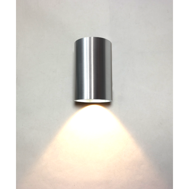 Artdelight Brody - wandlamp - Ø 7,2 x 11 cm - 4W LED incl. - IP54 - aluminium