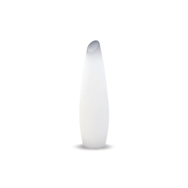New Garden Fredo 140 - buiten vloerlamp met snoer en stekker - Ø 38 x 29,5 x 139 cm - 18W LED incl. - IP65 - wit