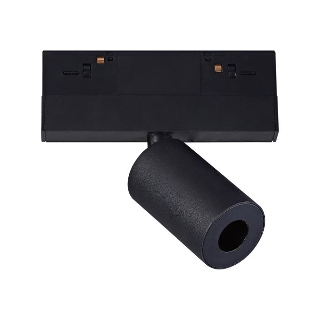 VK Lighting Kona - magnetisch railsysteem - railspot - 13,9 x 4,5 x 12,6 cm - 2W dimbare LED incl. - zwart
