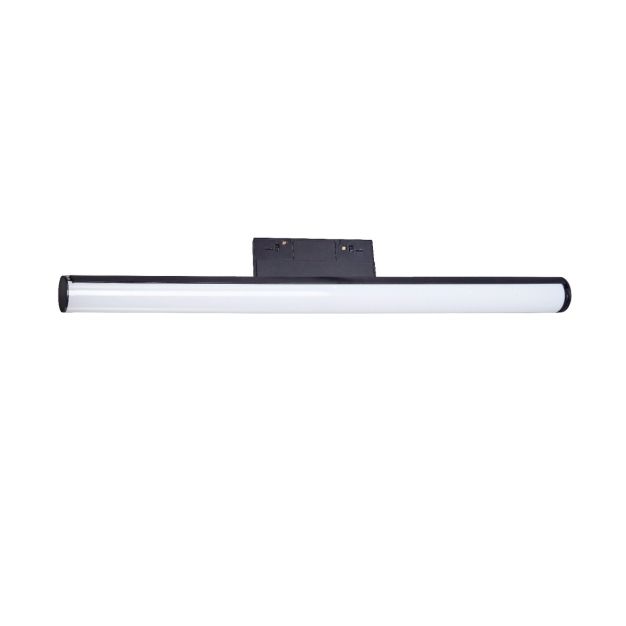 VK Lighting Kona - magnetisch railsysteem - railbalk - 60 x 3 x 8,3 cm - 13W dimbare LED incl. - zwart