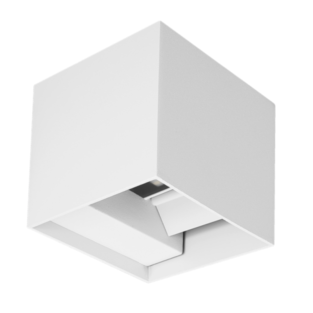 Century Italia Up & Down - wandlamp - 10 x 10 x 10 cm - 10W LED incl. - instelbare lichtkleur - IP65 - wit