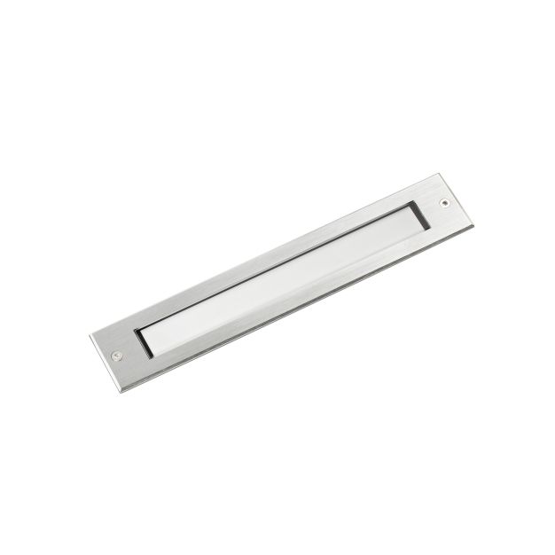 Faro Falls - grondspot voor buiten - 290 x 53 mm, 310 x 52 mm inbouwmaat - 6W LED incl. - IP67 - satijn inox
