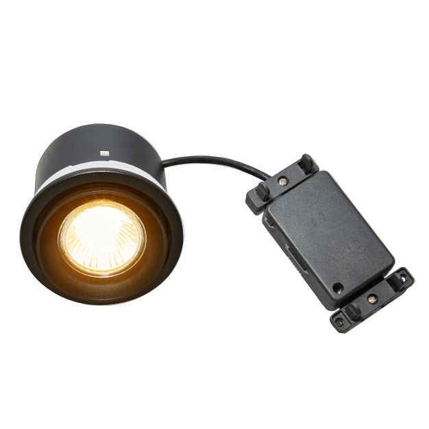 Nordlux Sorina - inbouwspot - Ø 78 mm, Ø 83 mm inbouwmaat - zwart