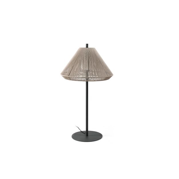 Faro Saigon - buiten staanlamp - Ø 66,5 x 120 cm - IP65 - grijs en beige