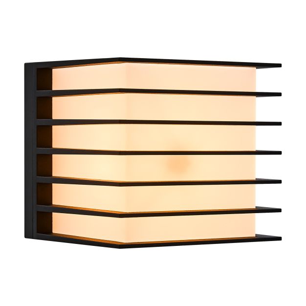 Nordlux Fluctus 13 - buiten wandverlichting - 13 x 12 x 14,7 cm - IP44 - zwart