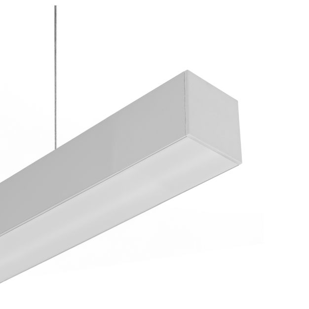 Lichtkoning Line - hanglamp - 178 x 5,3 x 5,3 cm - 51W LED incl. - alu