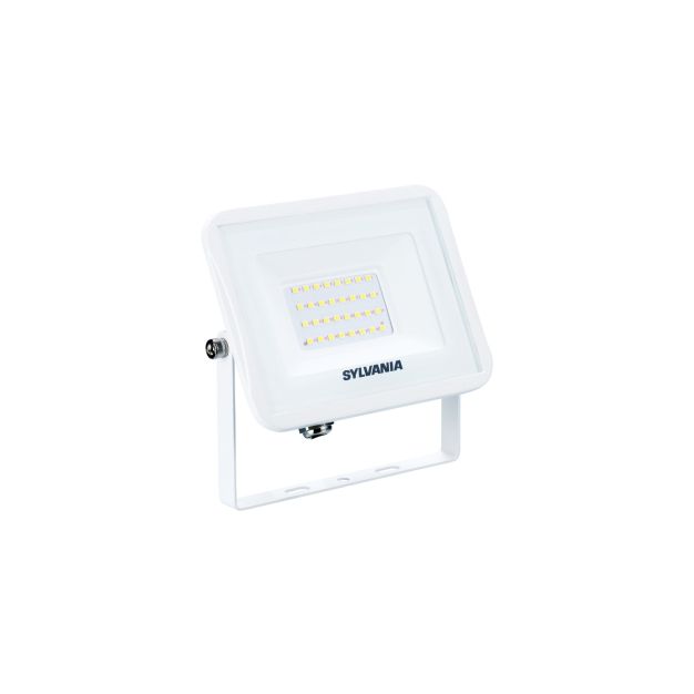Sylvania Start Flood Flat - verstraler - 15,6 x 12,3 x 2,8 cm - 27W - IP65 - 4000K - wit