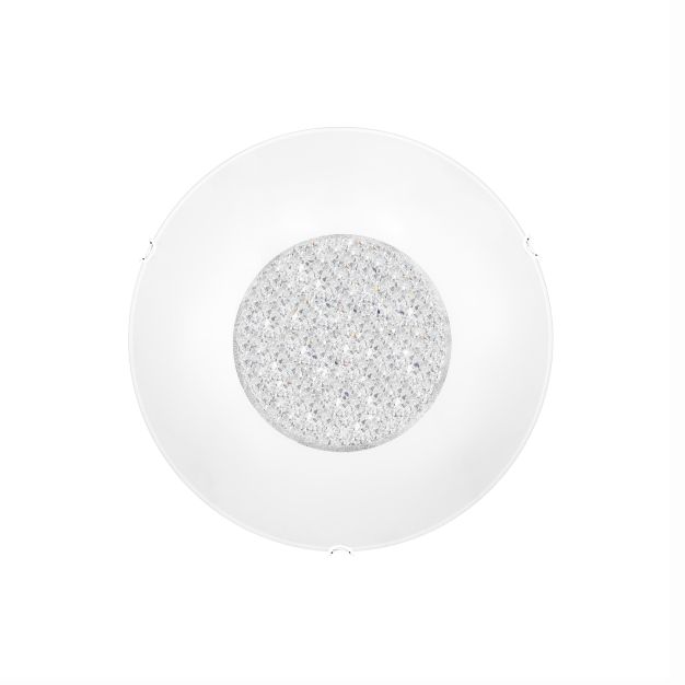 Nova Luce Era - plafondverlichting - Ø 30 x 8 cm - wit