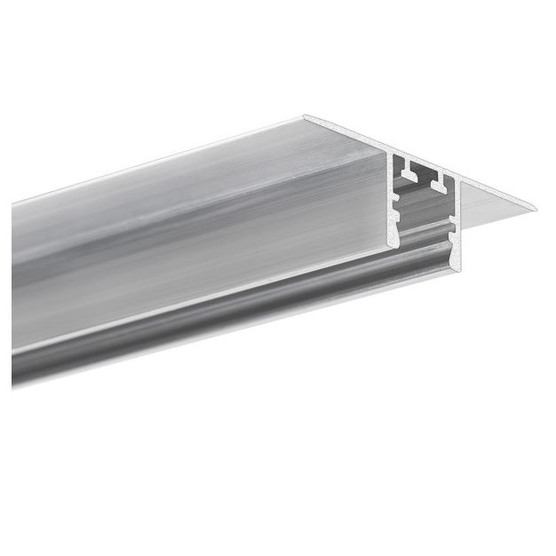 KLUS PDS-T - inbouw LED-profiel voor 12 mm gipsplaat - 1,62 cm vensterbreedte - aluminium
