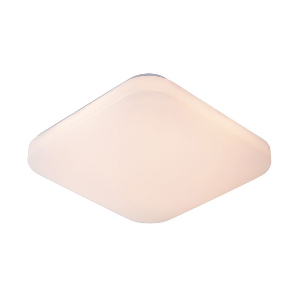Lucide Otis - plafondverlichting - 43 x 43 x 8 cm - 42W LED incl.  - opaal