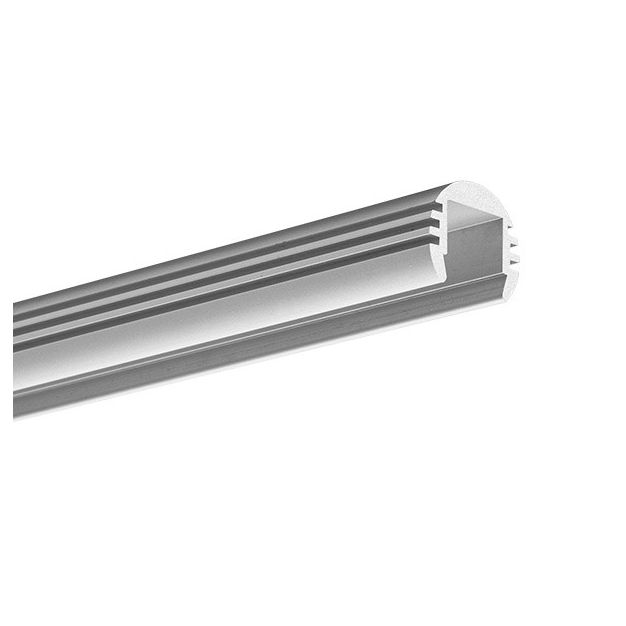 KLUS PDS - O - profiel - Ø 1,85 cm - 200cm lengte - geanodiseerd zilver
