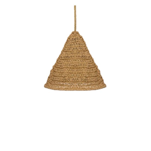 New Garden Maro - hanglamp - Ø 30 x 500 cm - IP44 - jute