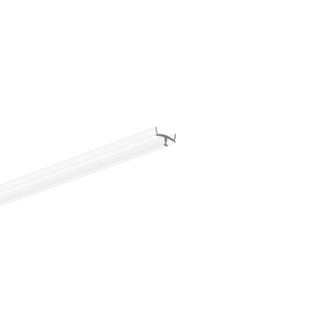 Klus Fasko - montagepad voor dubbele ledstrip - transparant