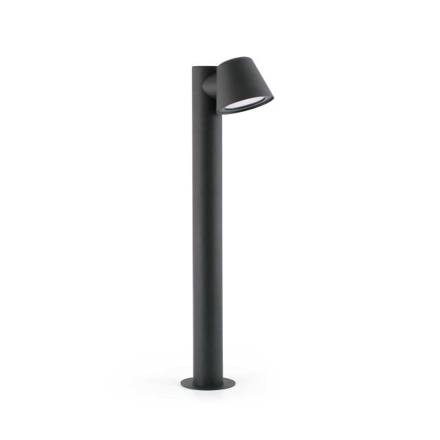 Faro Gina - tuinpaal - 11,5 x 11 x 70 cm - IP44 - donkergrijs