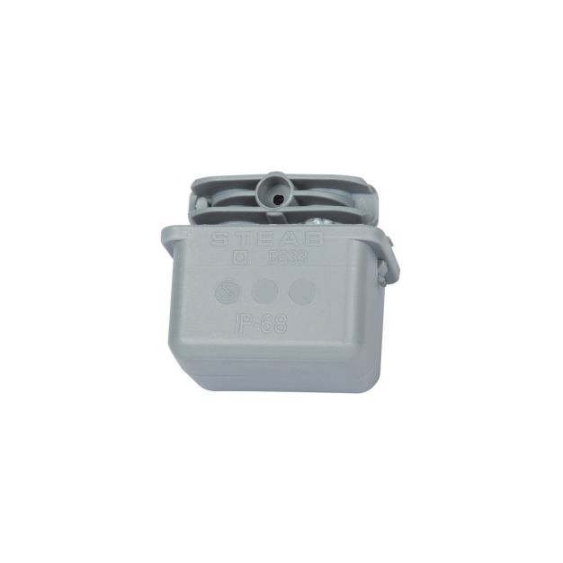 VK Lighting waterdichte kabeldoos tweepolig 1 in / 1 uit - grijs