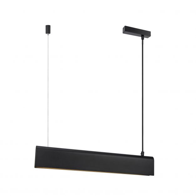 Design for the People Beau 50 - hanglamp - 50 x 308,5 cm - 8W LED incl. - zwart