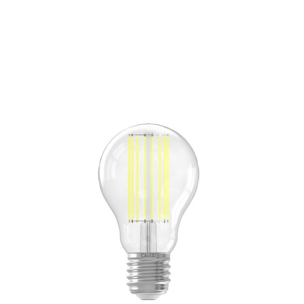 Calex LED lamp - Ø 6 x 10,5 cm - E27 - 3,8W - niet dimbaar - 3000K - transparant