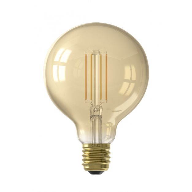 Calex Smart LED lamp - Ø 9,5 x 14 cm - E27 - 7W - dimfunctie via app - 1800 tot 3000K - white ambiance 