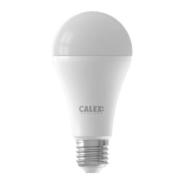 Calex Smart LED lamp - Ø 6,5 x 12,8 cm - E27 - 14W - dimfunctie via app - 2200 tot 4000K - ambiance white
