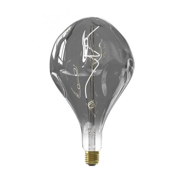 Calex Smart XXL LED lamp - Ø  16,5 x 28 cm - E27 - 6W - dimfunctie via app - 2100K - titanium