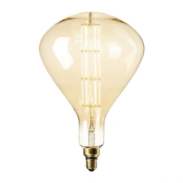 Calex XXL LED filament lamp - 24,5 x 38,8cm - E27 - 8W dimbaar - 2200K - amber