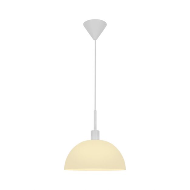 Nordlux Ellen 30 - hanglamp - Ø30 x 229 cm - wit en opaal