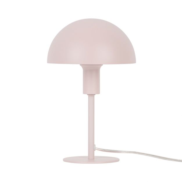 Nordlux Ellen Mini - tafellamp - Ø16 x 25 cm - licht roze 