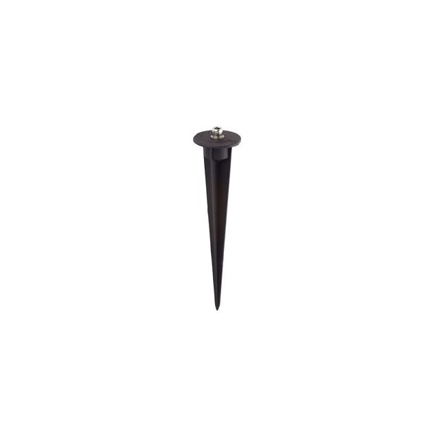 Faro Stake - piek voor grondspots - 19 x 4 cm - zwart