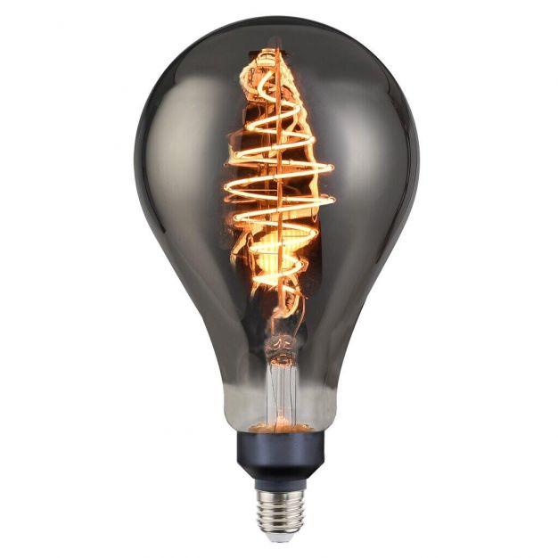 Nordlux LED filament lamp - Ø 16 x 29 cm - E27 - 8,5W dimbaar - 1800K - gerookt