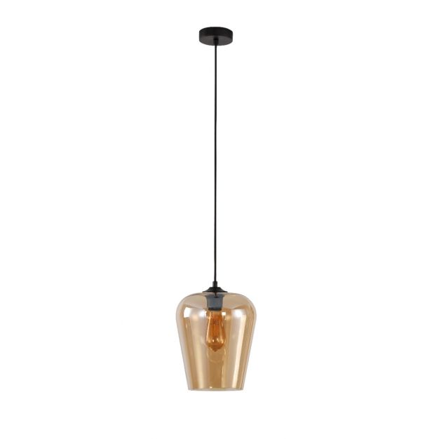 Artdelight Tombo - hanglamp - Ø 23 x 186 cm - amber