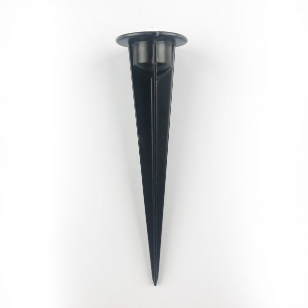grondpiek - 16,5 cm - zwart