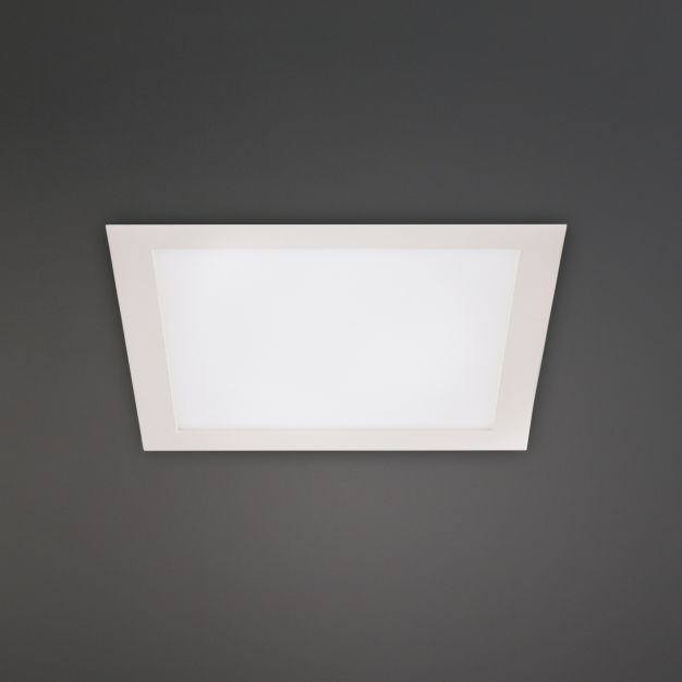 Maxlight Panel LED - inbouwspot - 170 x 170 mm, 145 x 145 mm inbouwmaat - 15W LED incl. - wit