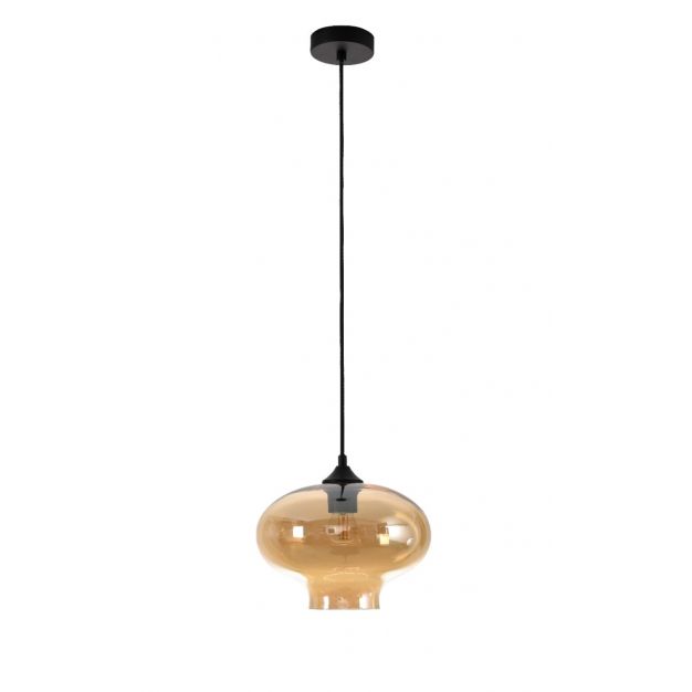 Artdelight Toronto - hanglamp - Ø 26,5 x 175 cm - amber