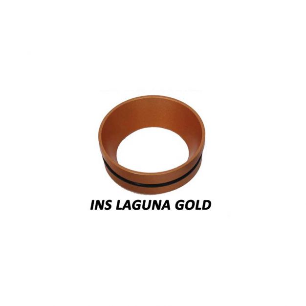 Artdelight - Insert goud t.b.v. de PL LAGUNA - Ø 5,5 x 1,9 cm - rose goud