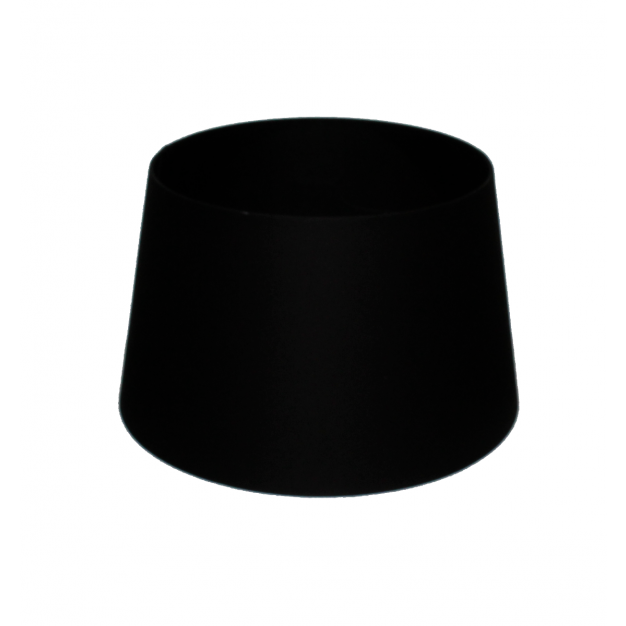 Artdelight Triad - lampenkap - Ø 50 x 30 cm - zwart