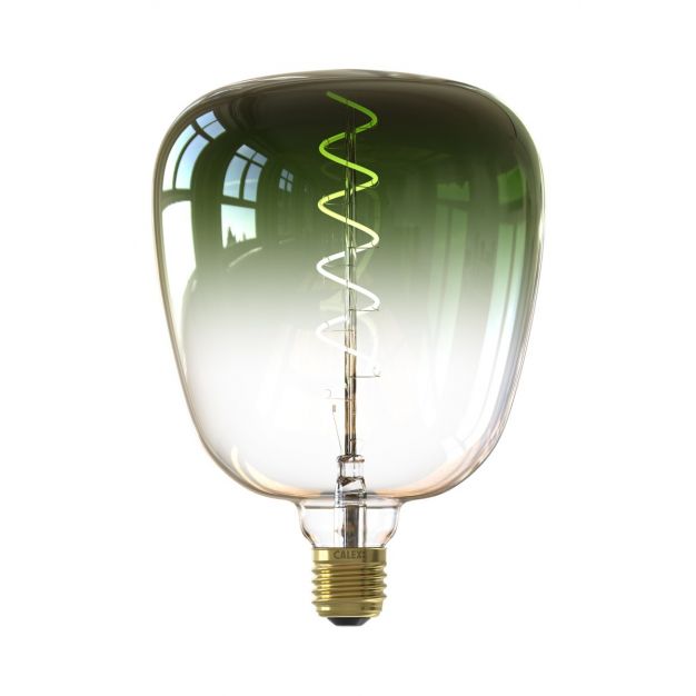 Calex Kiruna Vert Gradient LED lamp - Ø 14 x 20 cm - E27 - 5W dimbaar - 1800K 