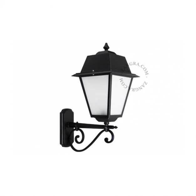 Zangra - buiten wandlamp - 28,5 x 46,5 x 64,5 cm - IP43 - zwart