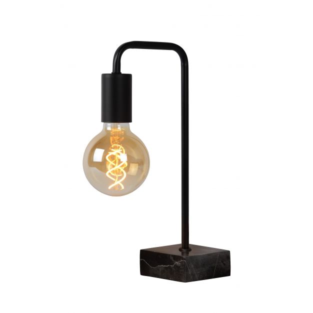 Lucide Lorin - tafellamp - 35cm - zwart
