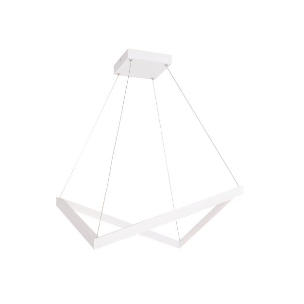 Maxlight Origami - hanglamp - 55 x 52 x 150 cm - 40W LED incl. - wit